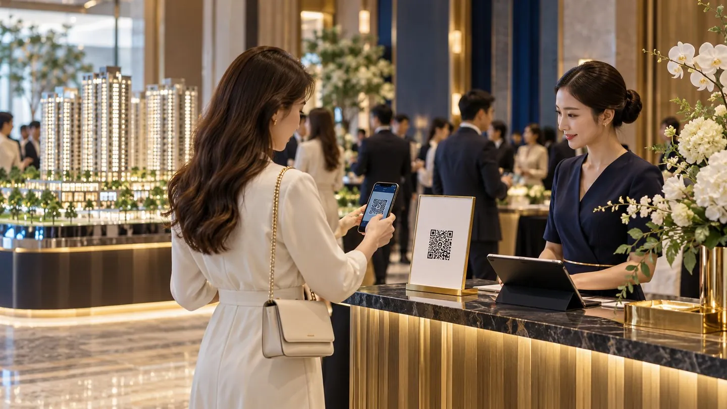 Check-in sự kiện mở bán