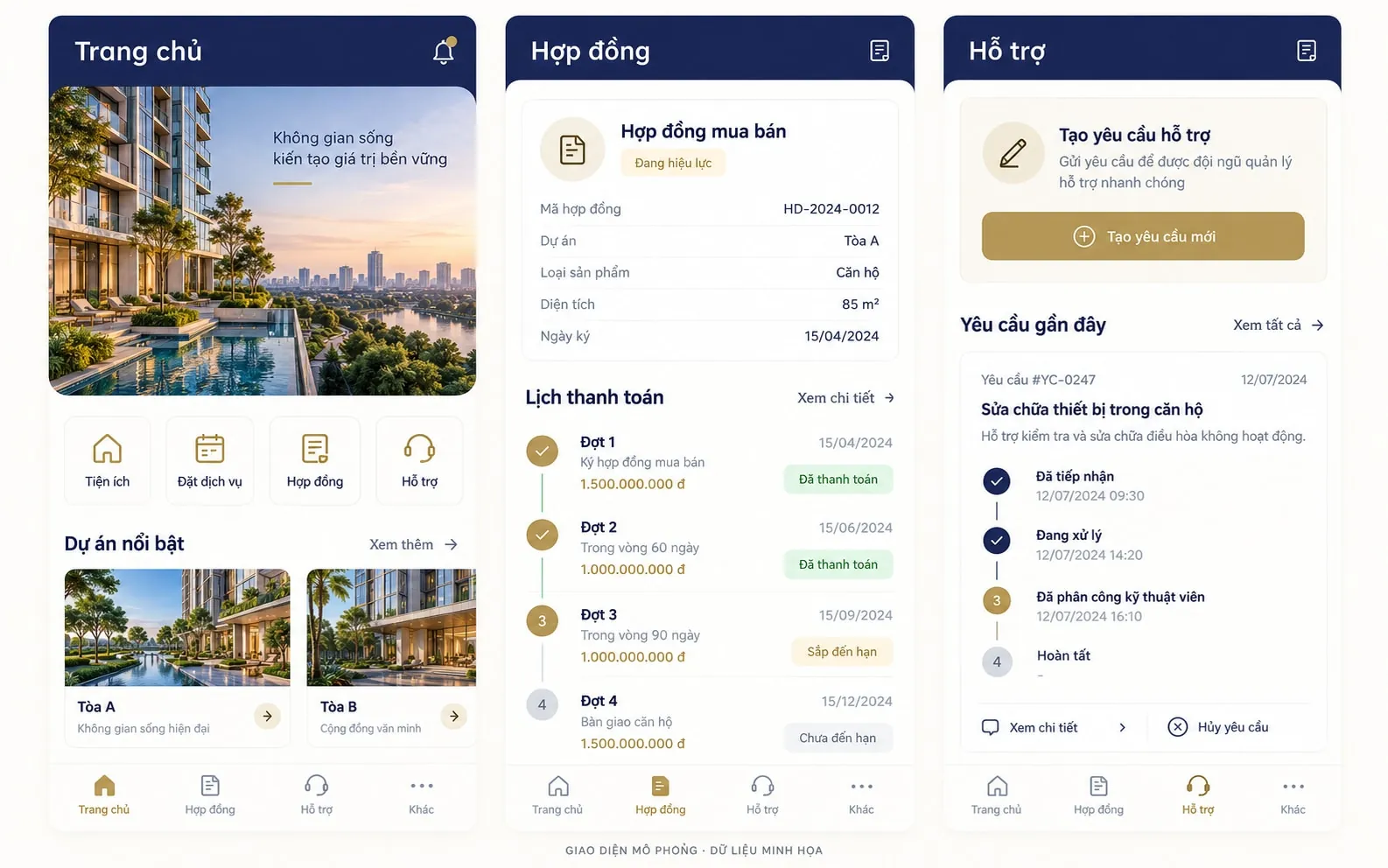 Giao diện Mobile: trải nghiệm khách hàng