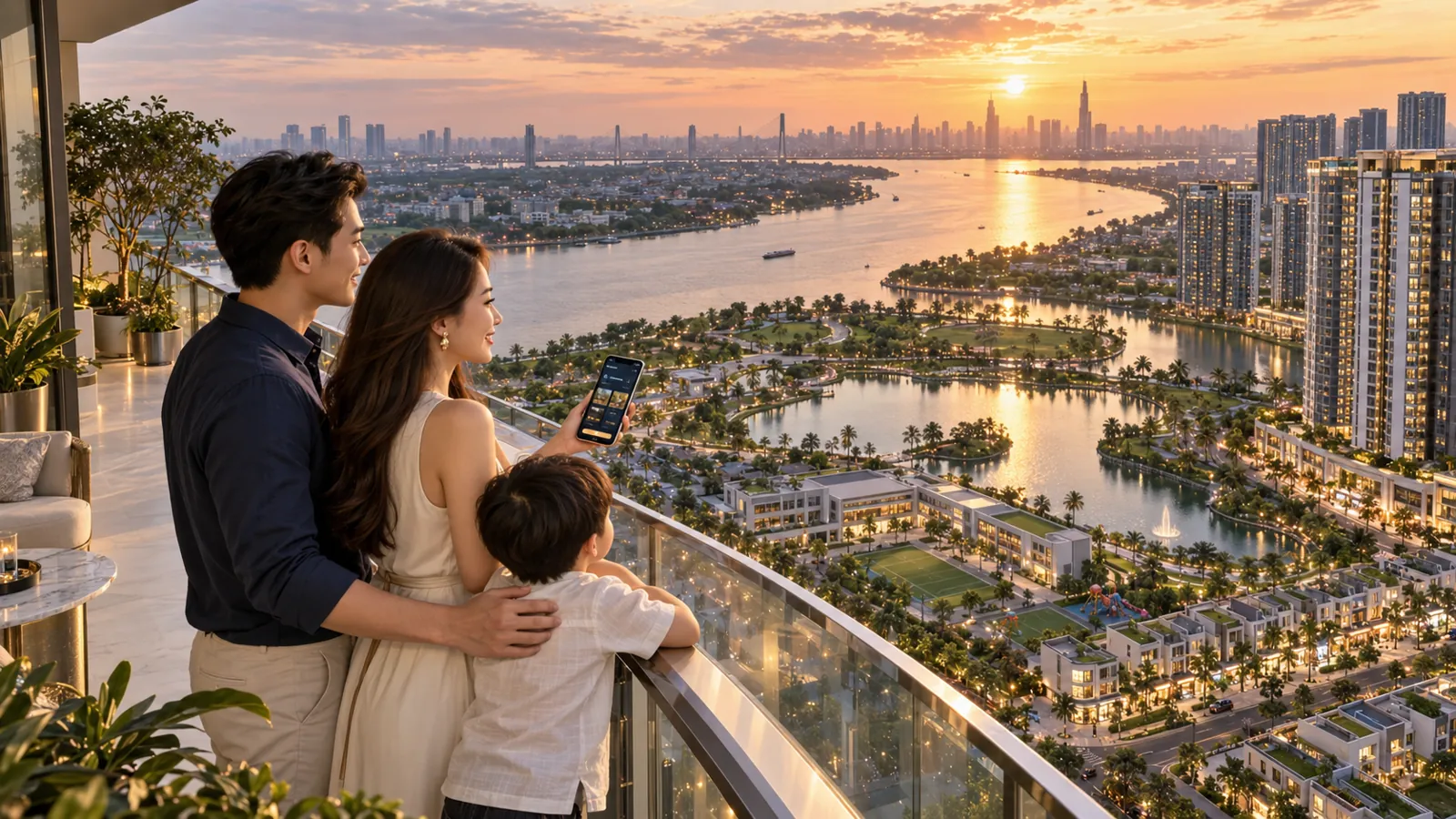 Hành trình sống trong khu đô thị